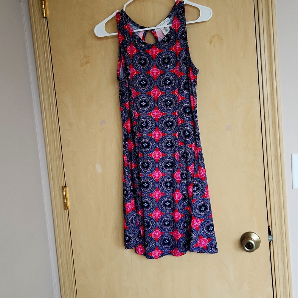 Super cure asymmetrical summer dress